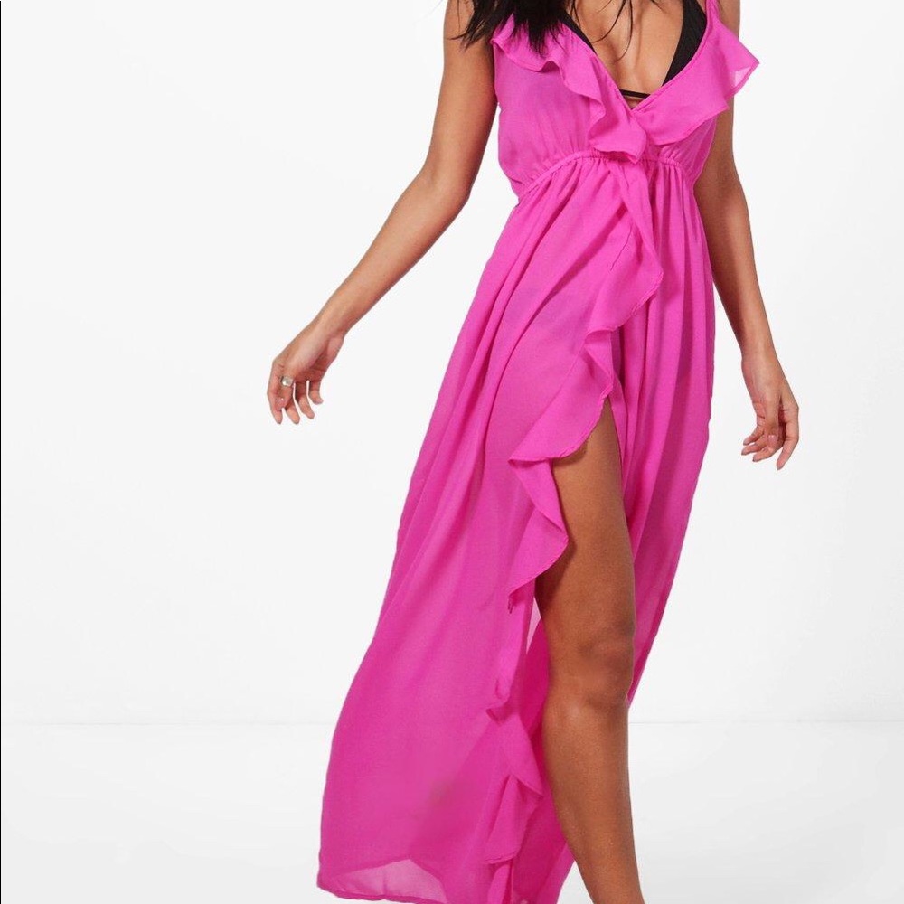 Split Maxi Beach Dress